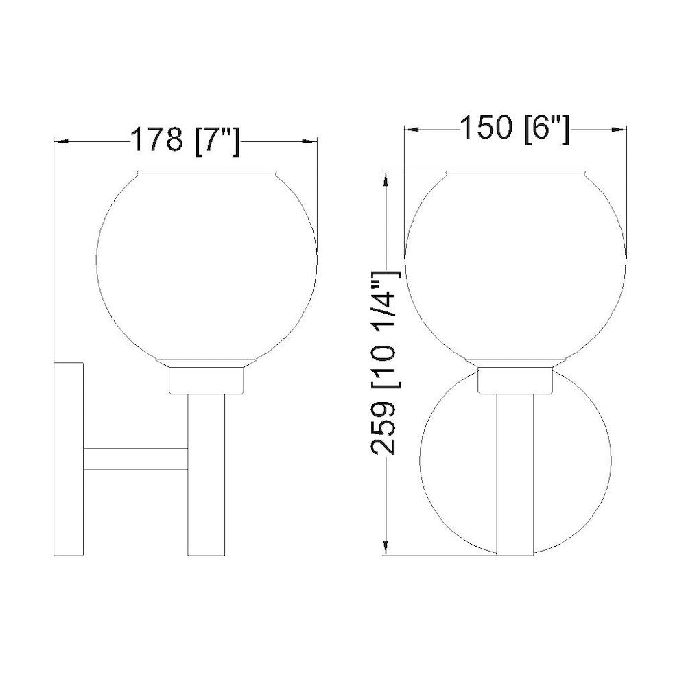 Z-Lite 1 Light Wall Sconce