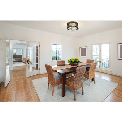 Z-Lite 3 Light Flush Mount