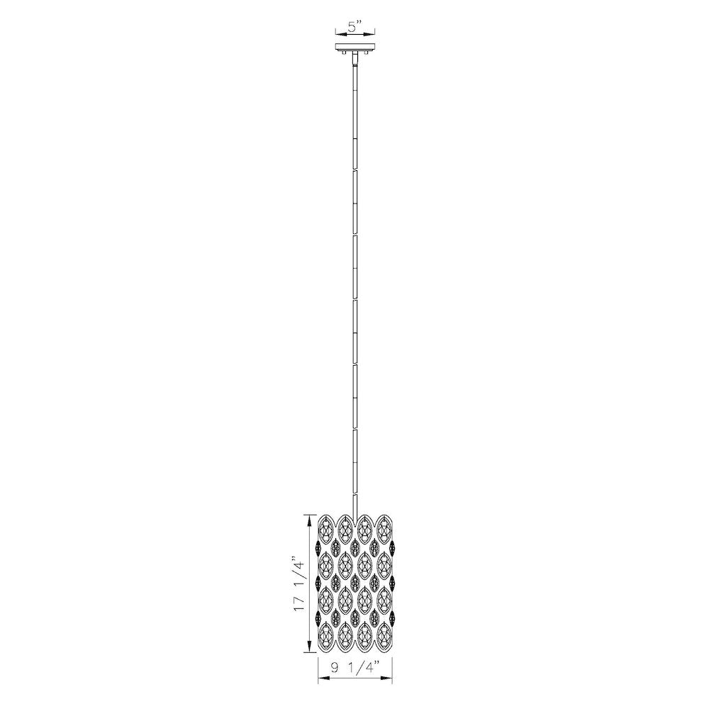 Z-Lite 3 Light Pendant