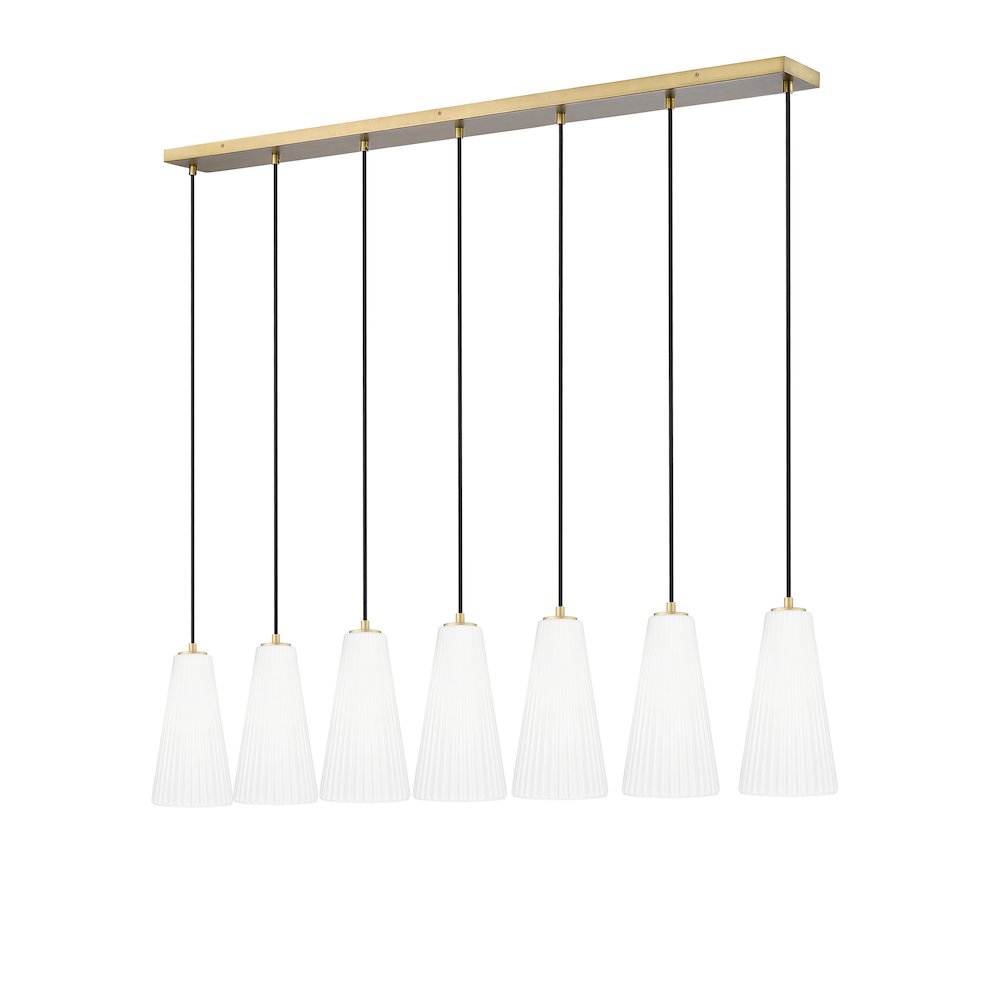 Z-Lite 7 Light Linear Chandelier