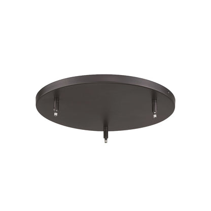 Z-Lite 3 Light Ceiling Plate, Bronze Frame Finish
