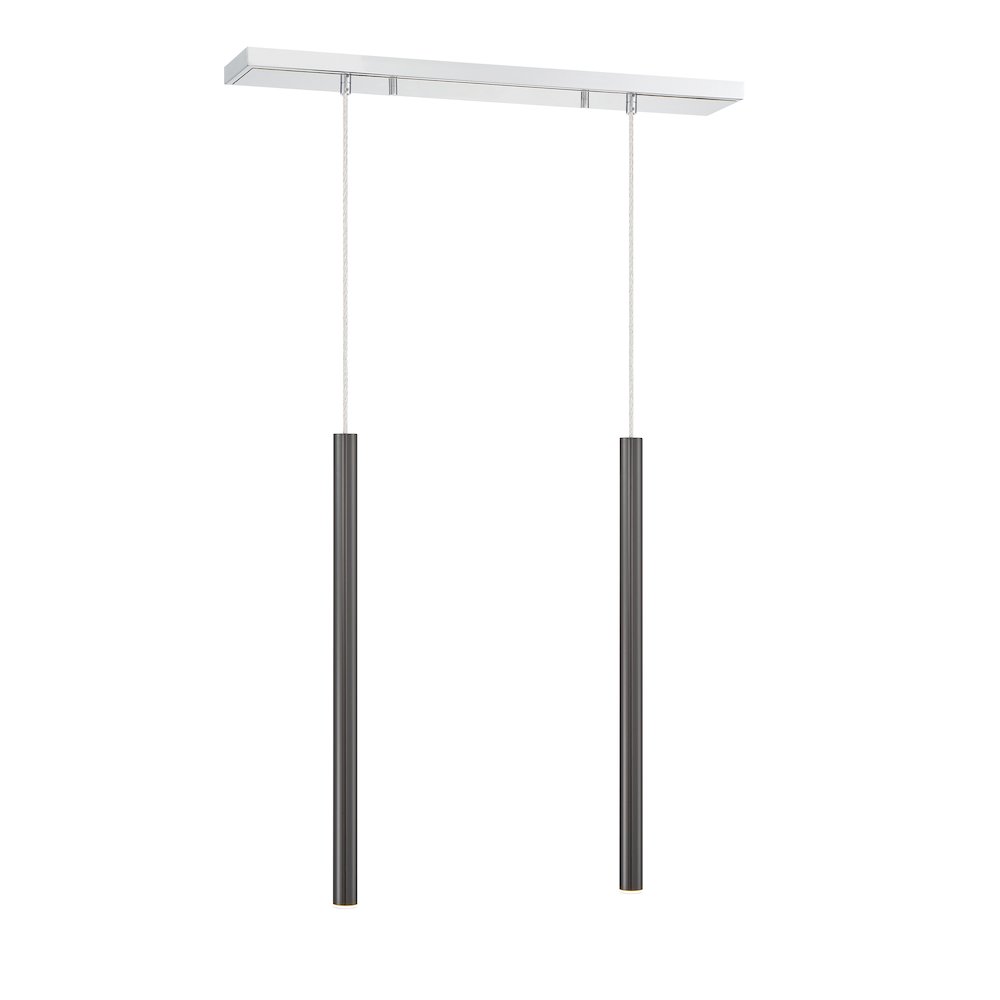 Z-Lite 2 Light Linear Chandelier