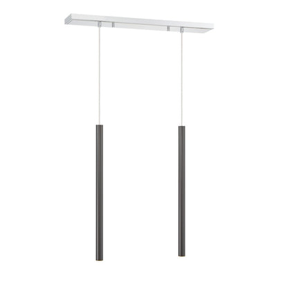 Z-Lite 2 Light Linear Chandelier