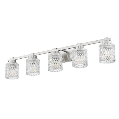 Z-Lite 5 Light Vanity, Brushed Nickel