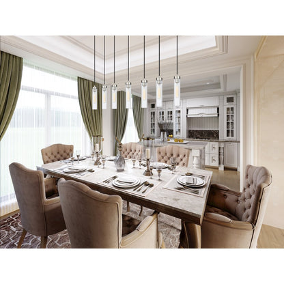 Z-Lite 7 Light Linear Chandelier