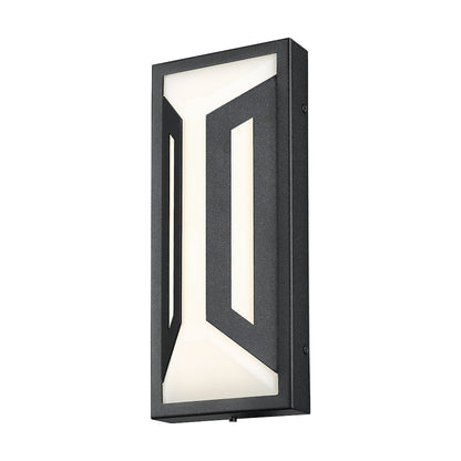 Z-Lite 2 Light Outdoor Wall Light, Sand Black
