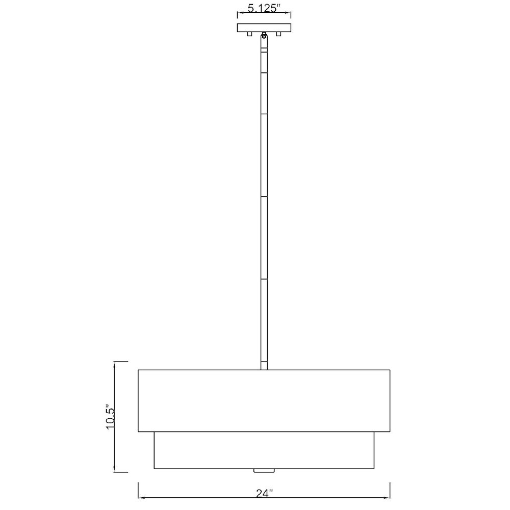 Z-Lite 5 Light Chandelier