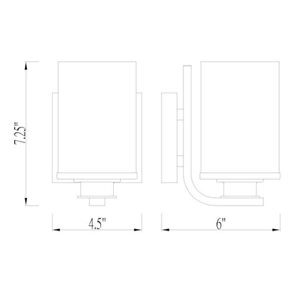 Z-Lite 1 Light Wall Sconce