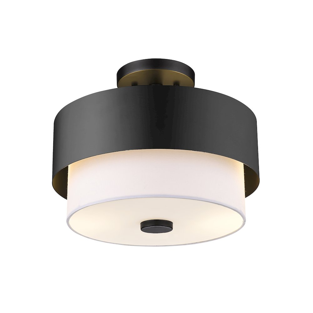 Z-Lite 2 Light Semi Flush Mount