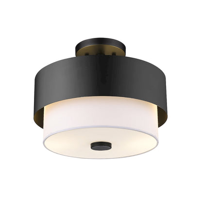 Z-Lite 2 Light Semi Flush Mount