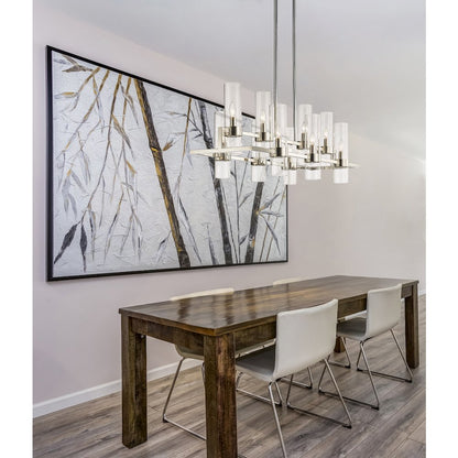 Z-Lite 10 Light Linear Chandelier