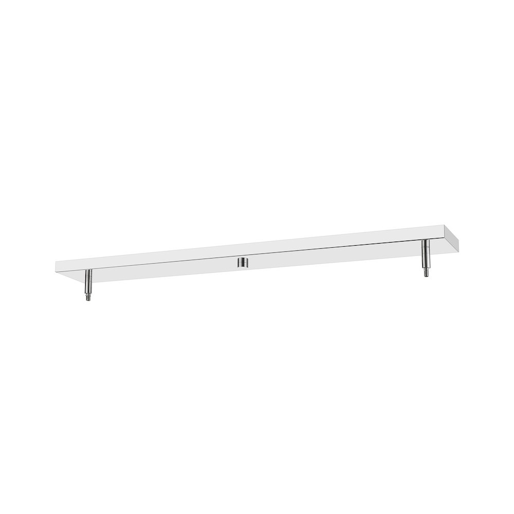 Z-Lite Multi Point Canopy 2 Light Ceiling Plate, Chrome