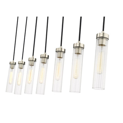 Z-Lite 7 Light Linear Chandelier