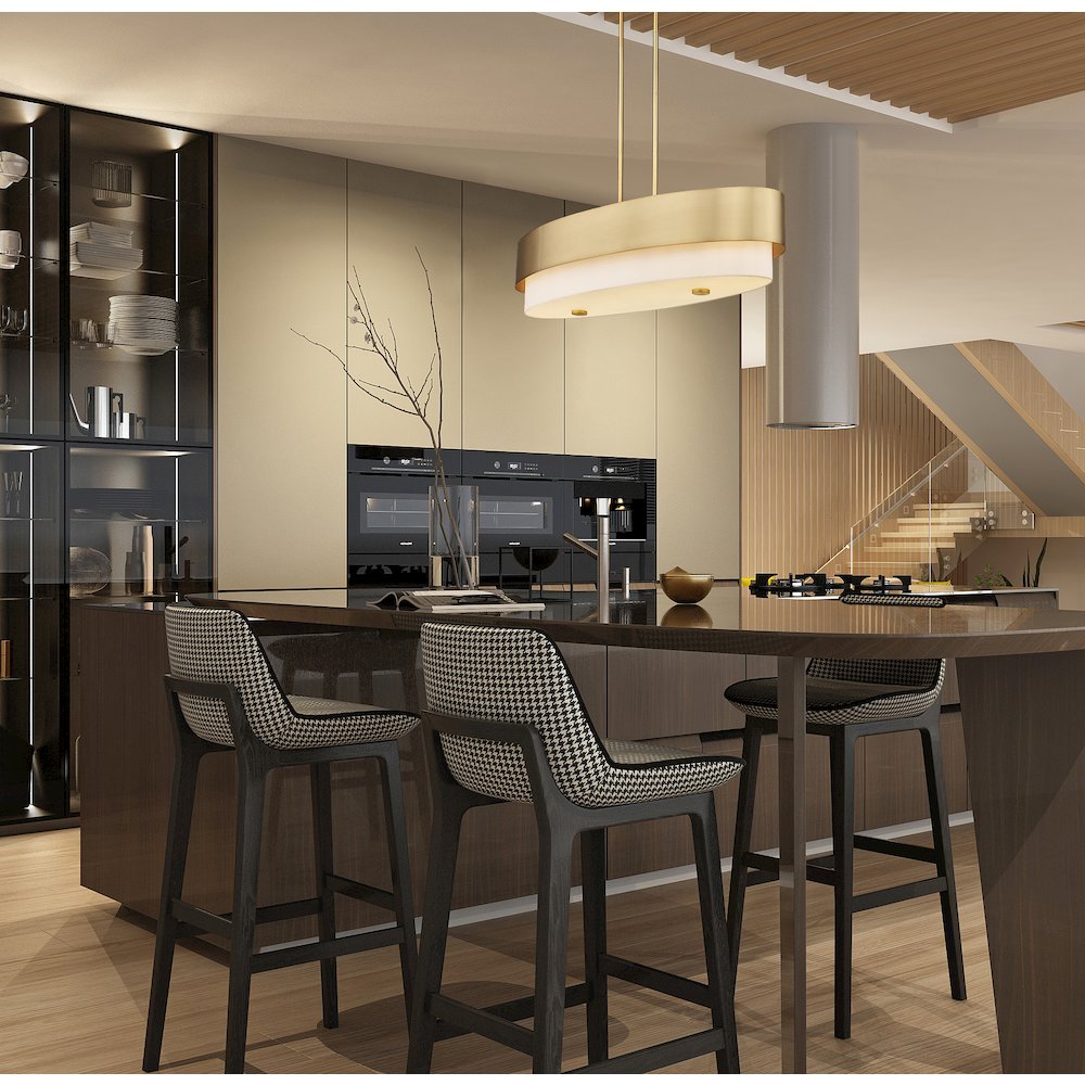 Z-Lite 5 Light Linear Chandelier