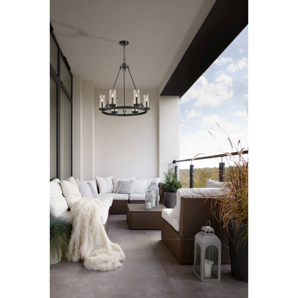 Z-Lite 6 Light Outdoor Chandelier