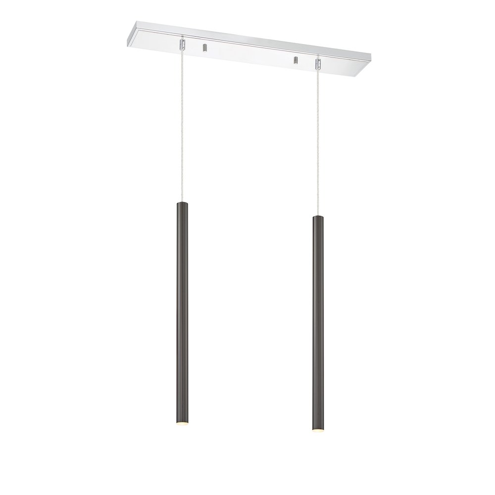Z-Lite 2 Light Linear Chandelier