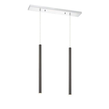 Z-Lite 2 Light Linear Chandelier