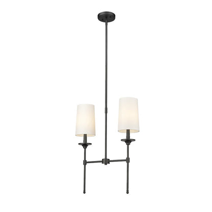Z-Lite 2 Light Linear Chandelier