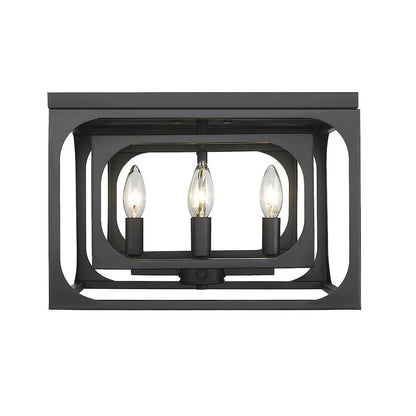 Z-Lite 4 Light Flush Mount