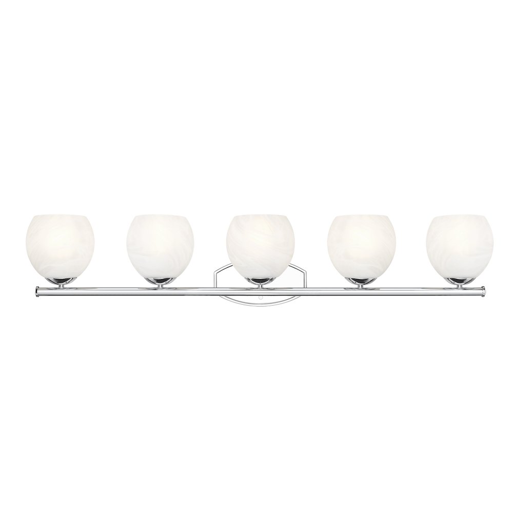 Z-Lite 5 Light Vanity, Chrome