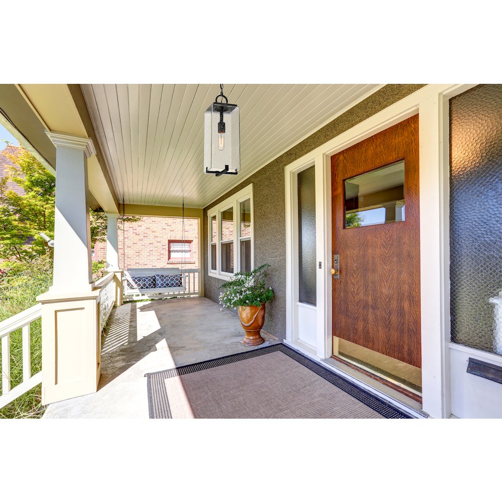 Z-Lite 1 Light Outdoor Chain Mount Ceiling Fixture
