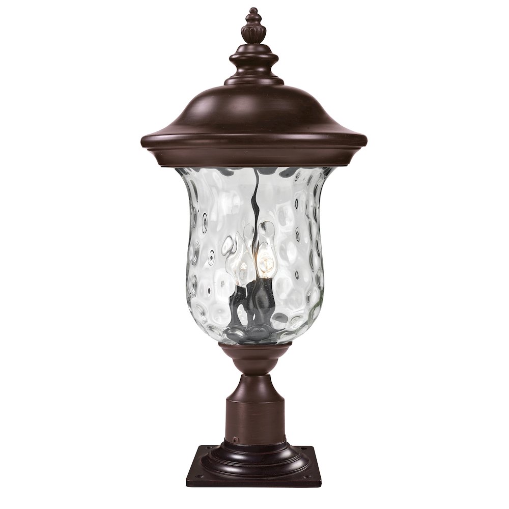 Z-Lite 3 Light Outdoor Pier Mounted Fixture