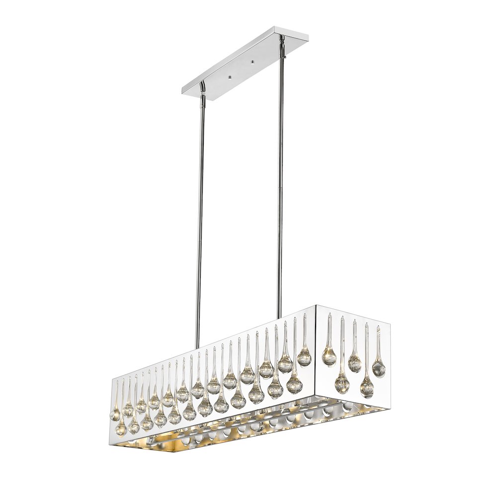 Z-Lite 7 Light Linear Chandelier