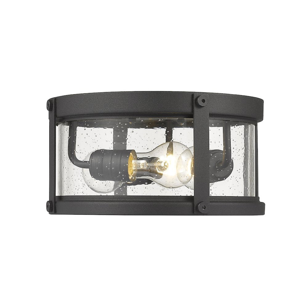 Z-Lite 3 Light Outdoor Flush Mount