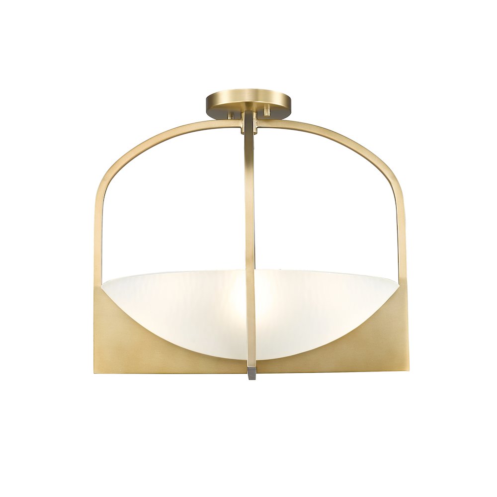 Z-Lite 4 Light Semi Flush Mount