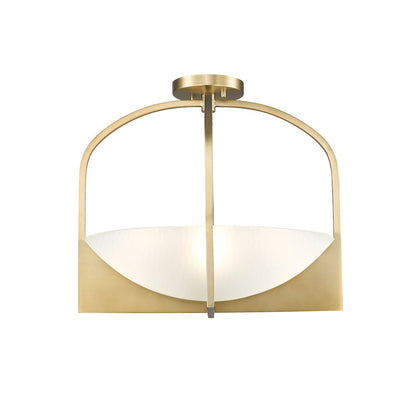 Z-Lite 4 Light Semi Flush Mount