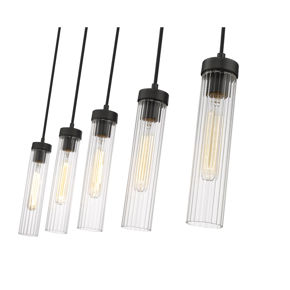 Z-Lite 5 Light Linear Chandelier