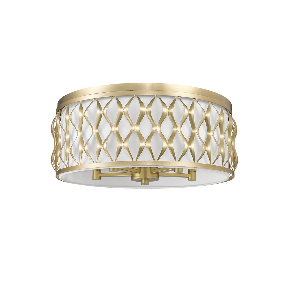 Z-Lite 5 Light Flush mount