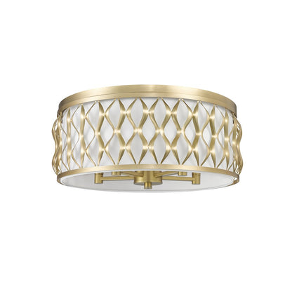 Z-Lite 5 Light Flush mount