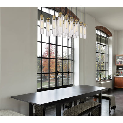 Z-Lite 17 Light Linear Chandelier