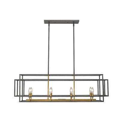 Z-Lite 8 Light Linear Chandelier