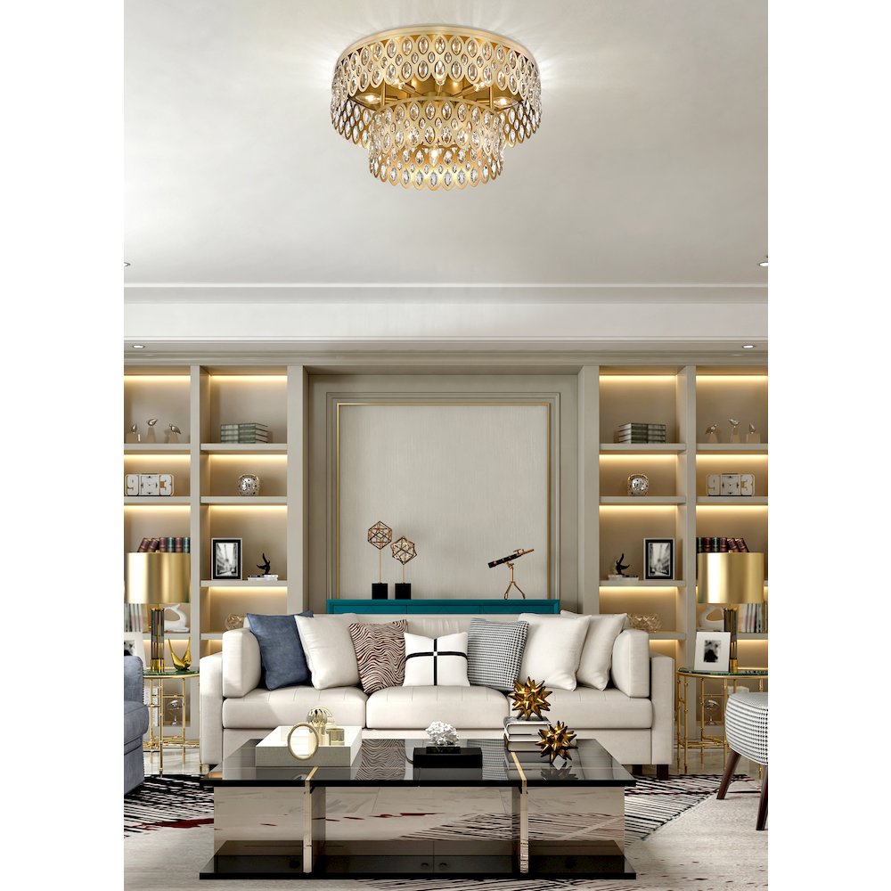 Z-Lite 12 Light Flush Mount