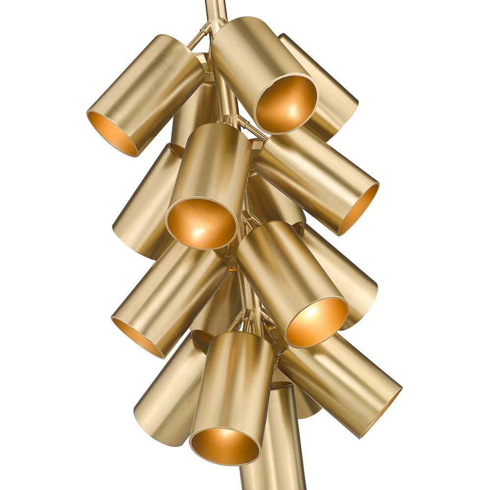 Lumina 17 Light Modern Gold Chandelier