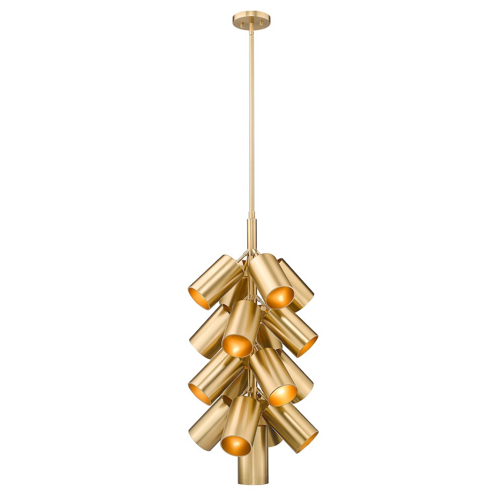 Lumina 17 Light Modern Gold Chandelier