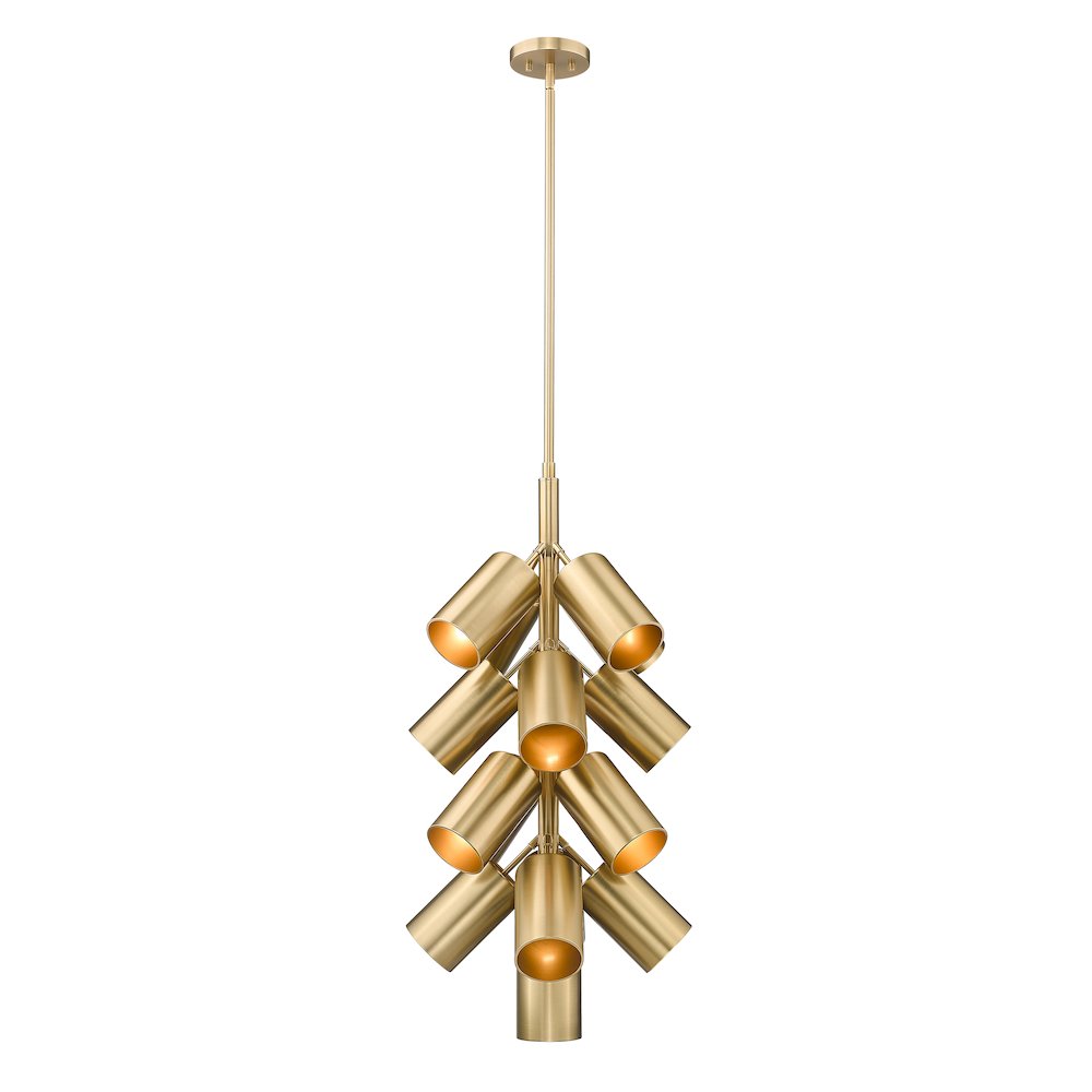 Lumina 17 Light Modern Gold Chandelier