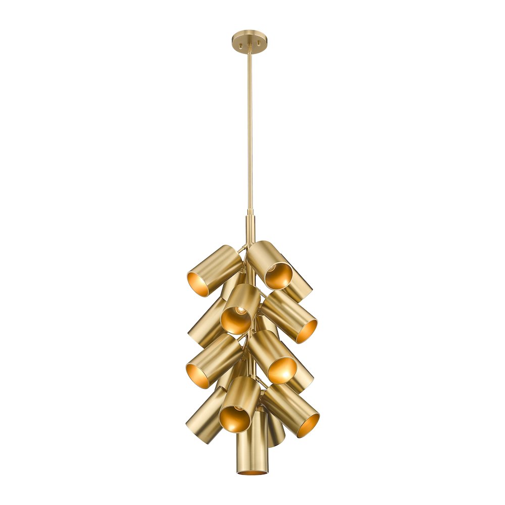 Lumina 17 Light Modern Gold Chandelier