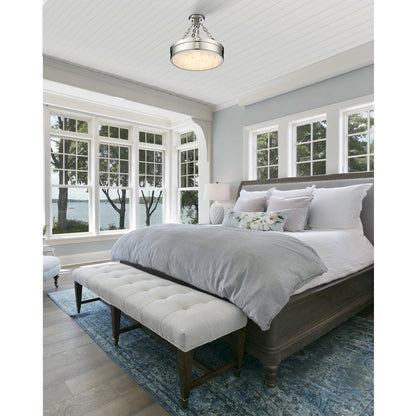 Z-Lite 1 Light Semi Flush Mount