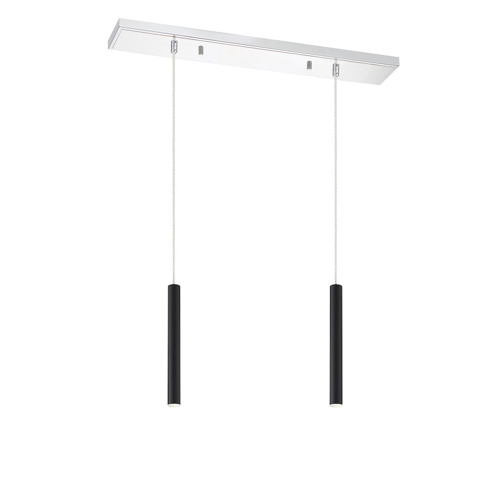 Z-Lite 2 Light Linear Chandelier