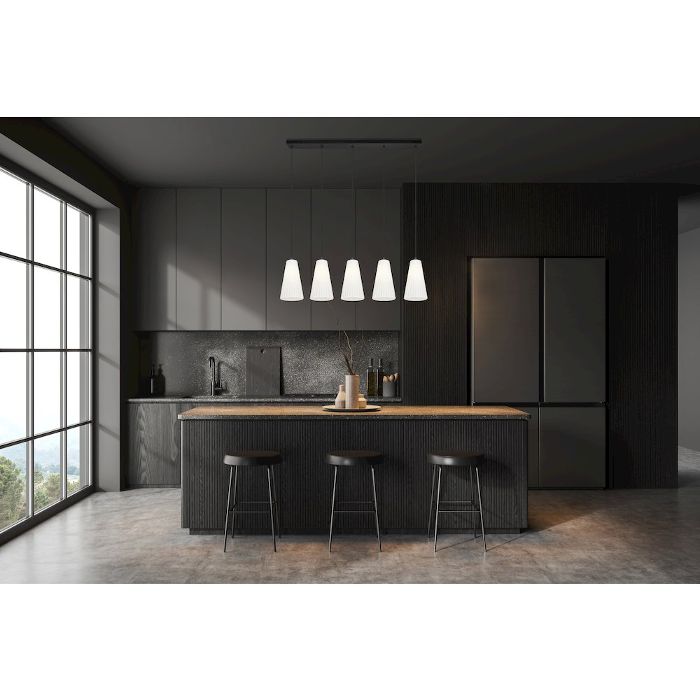 Z-Lite 5 Light Linear Chandelier