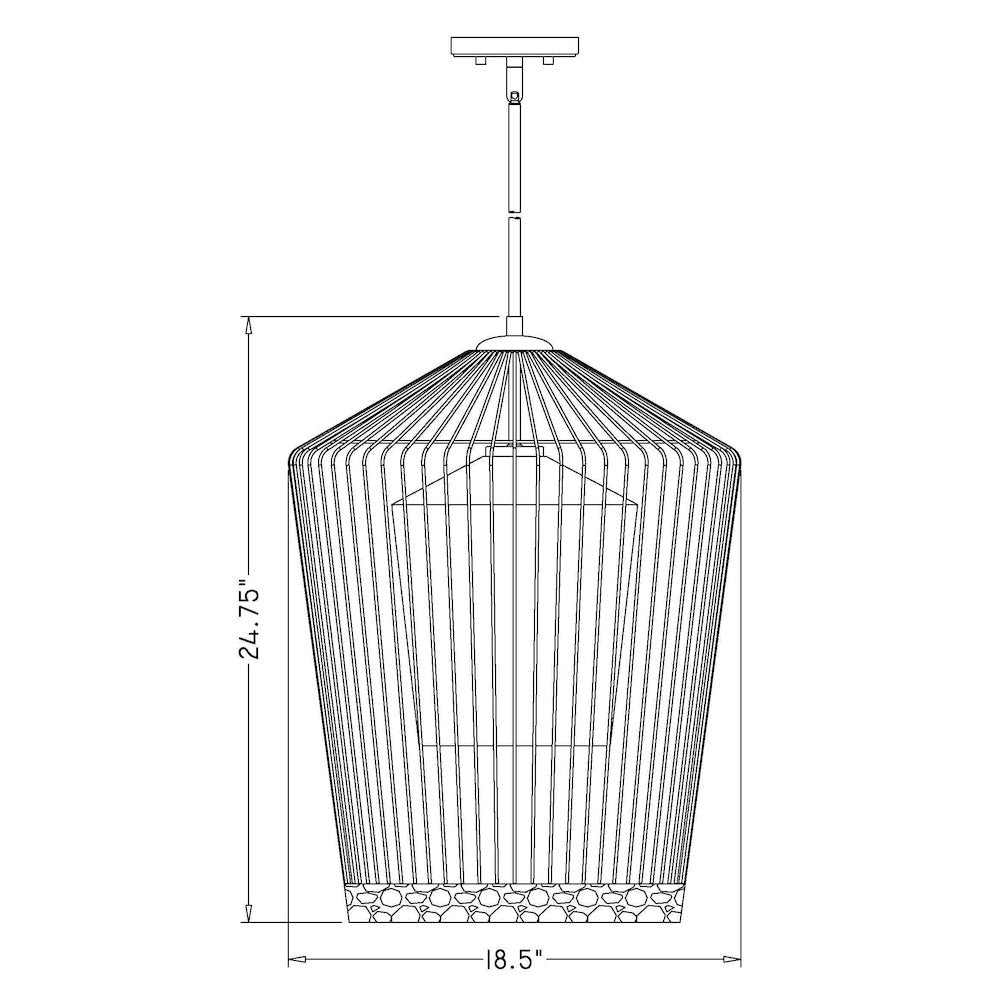 Z-Lite 1 Light Pendant