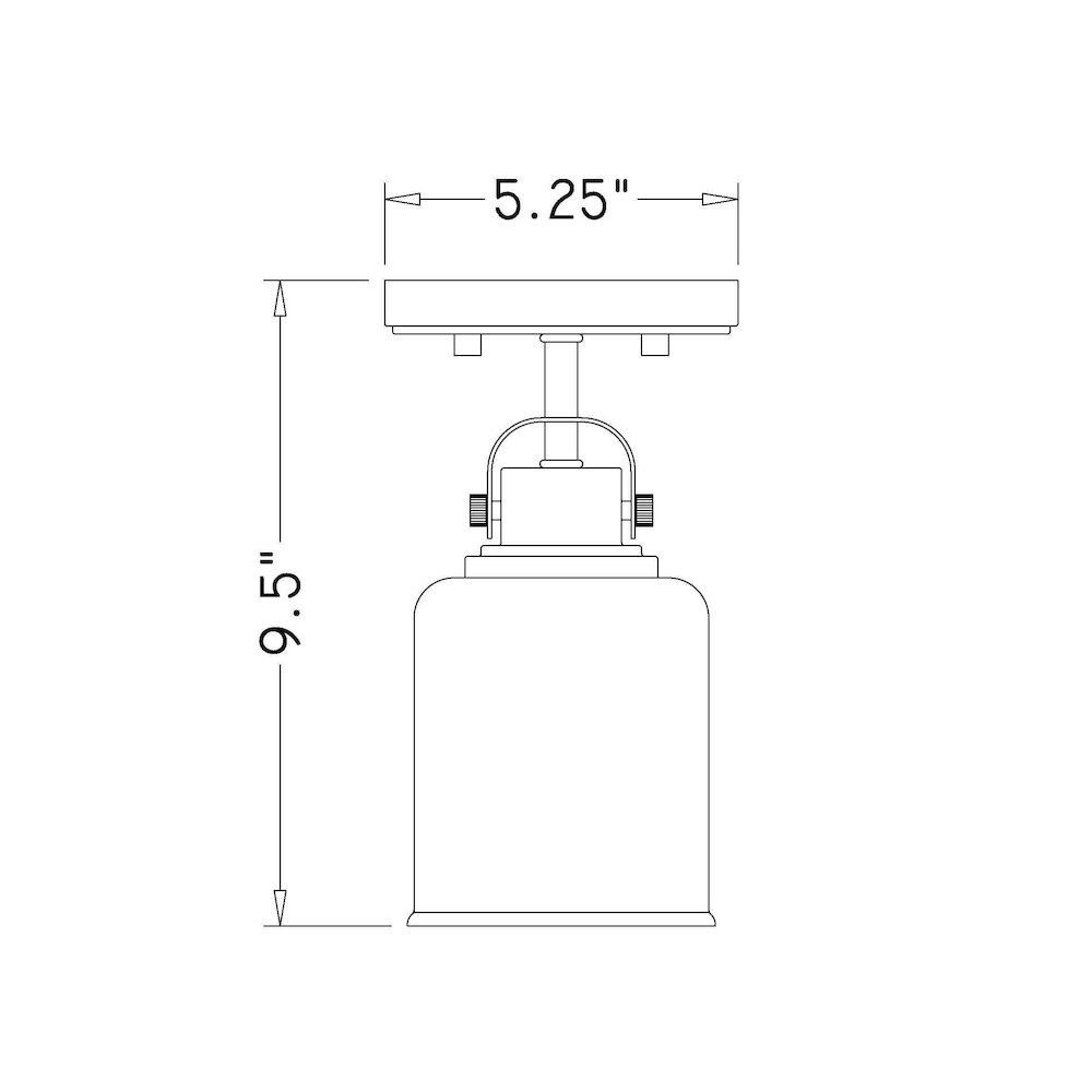 Z-Lite 1 Light Flush Mount