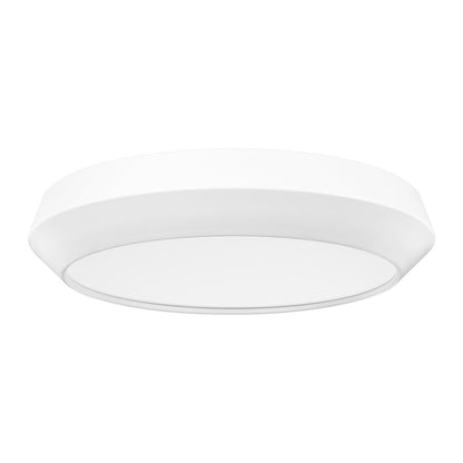 Z-Lite 1 Light Flush Mount, Matte White