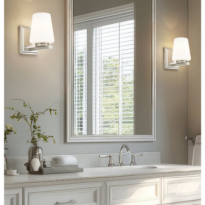 Nextra 1 Light Brushed Nickel Wall Sconce