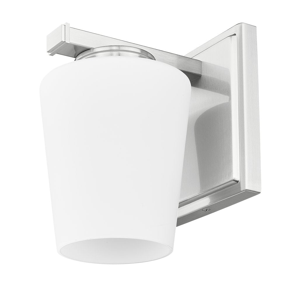 Nextra 1 Light Brushed Nickel Wall Sconce