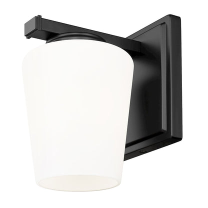 Nextra 1 Light Matte Black Wall Sconce