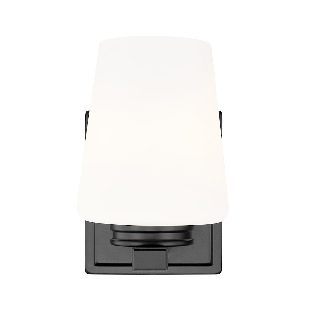Nextra 1 Light Matte Black Wall Sconce